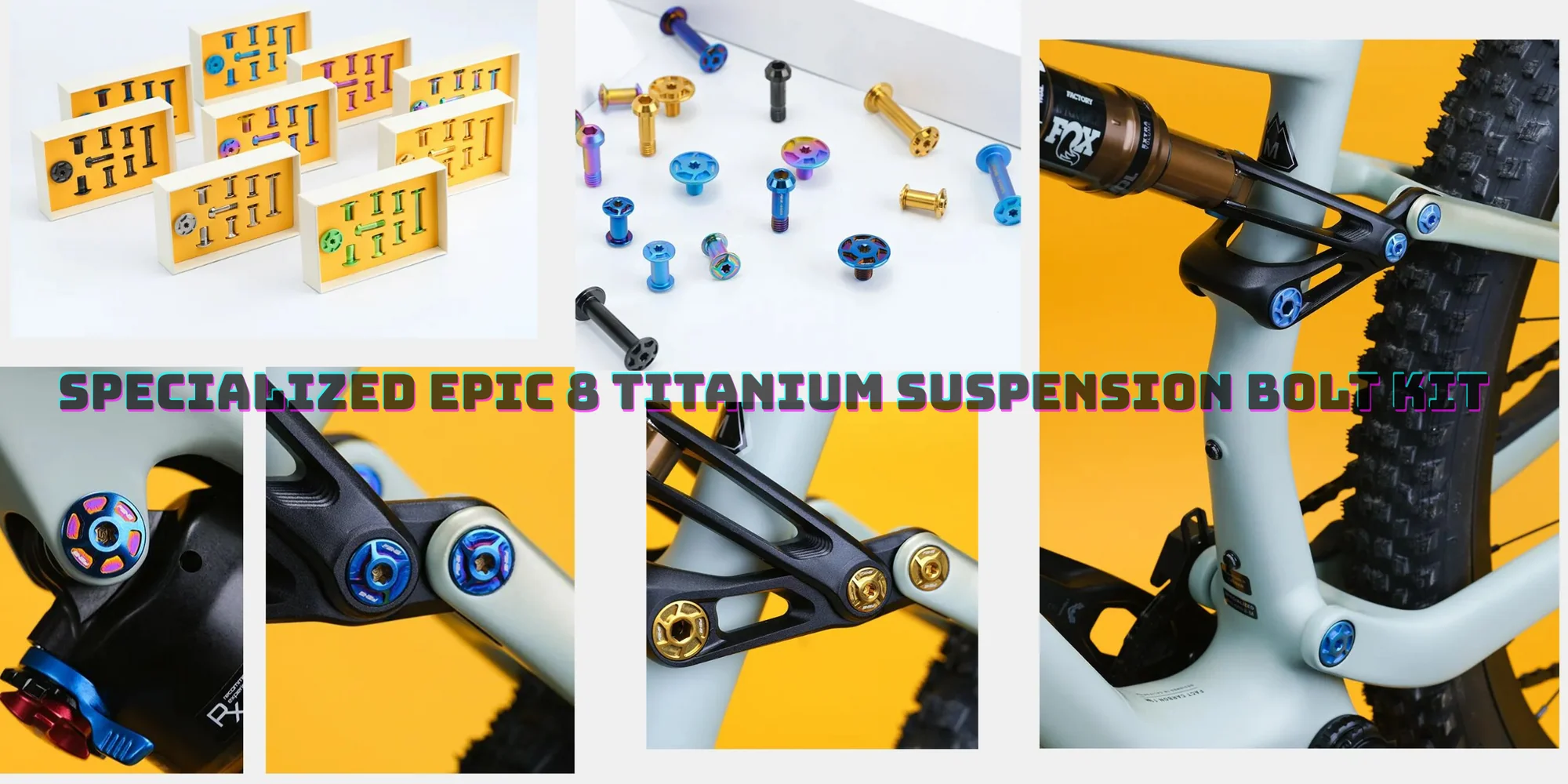 Bicycle repair with titanium parts